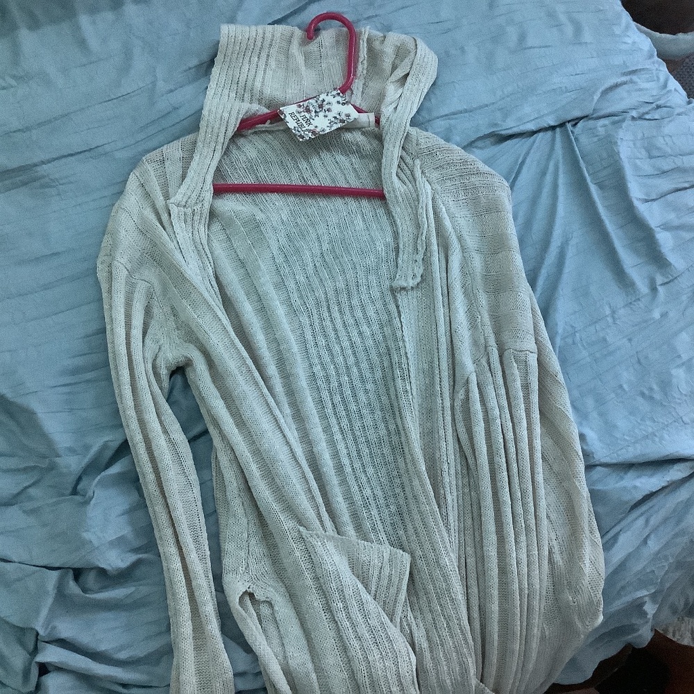 Oatmeal colored sweater